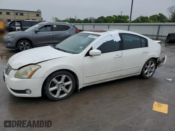 2006 Nissan Maxima SL with VIN 1N4BA41E26C844769, listed as a Copart auction lot 52029575 with 185,689 mi miles and Salvage title. Bid and sale history available at DreamBid. Image 1.