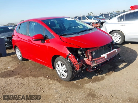 2017 Honda Fit LX with VIN JHMGK5H56HS019530, listed as a IAAI auction lot 41956001 with 88,023 mi miles. Bid and sale history available at carsss.com. Image 1.