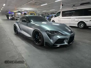 2020 Toyota GR Supra 3.0 with VIN WZ1DB4C0XLW030415, listed as a Copart auction lot 50179495 with 29,324 mi miles and Clean Title. Bid and sale history available at carsss.com. Image 1.