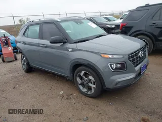2022 Hyundai Venue Limited with VIN KMHRC8A39NU172836, listed as a IAAI auction lot 41021528 with 34,816 mi miles and . Bid and sale history available at DreamBid. Image 1.