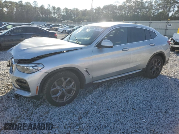 2021 BMW X4 xDrive30i with VIN 5UX2V1C04M9G96019, listed as a Copart auction lot 87287934 with Not provided miles and Salvage title. Bid and sale history available at DreamBid. Image 1.