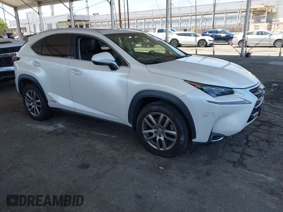 2015 Lexus NX 300h z VIN JTJBJRBZ6F2029857, wystawiony jako IAAI lot #42402087 z przebiegiem 152 943 mil mil oraz . Historia ofert i sprzedaży dostępna na DreamBid. Obrazek 1.