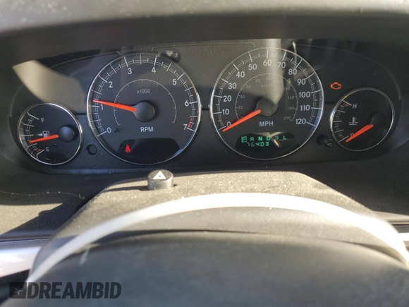 2005 Chrysler Sebring Touring with VIN 1C3EL56RX5N597124, listed as a Copart auction lot 42777555 with 76,403 mi miles and Salvage title. Bid and sale history available at DreamBid. Image 9.