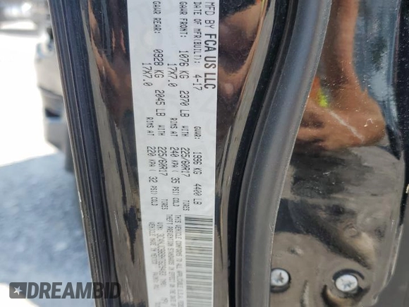 2017 Jeep Compass Latitude с VIN 3C4NJCBB9HT629483, выставлен на аукционе Copart как лот 60465815 с пробегом 88 666 миль миль и Списание • Salvage title. История ставок и продаж доступна на DreamBid. Изображение 13.