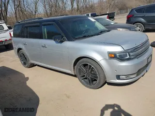2013 Ford Flex Limited w/EcoBoost with VIN 2FMHK6DT3DBD06470, listed as a IAAI auction lot 41741455 with 157,831 mi miles. Bid and sale history available at carsss.com. Image 1.