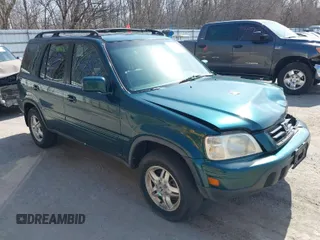 2001 Honda CR-V SE with VIN JHLRD18711S015053, listed as a IAAI auction lot 41769974 with 172,789 mi miles. Bid and sale history available at carsss.com. Image 1.
