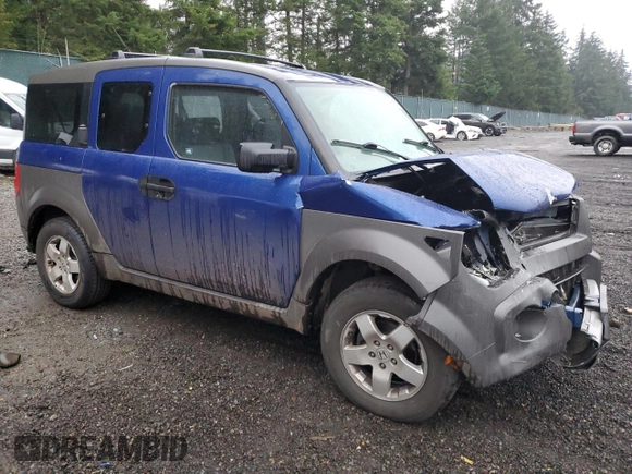 2004 Honda Element EX with VIN 5J6YH27624L030729, listed as a Copart auction lot 84865904 with 250,101 mi miles and Salvage Title. Bid and sale history available at DreamBid. Image 4.
