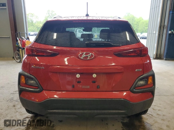 2020 Hyundai Kona SEL with VIN KM8K2CAA5LU503415, listed as a Copart auction lot 56536895 with 51,402 mi miles and Salvage title. Bid and sale history available at DreamBid. Image 6.