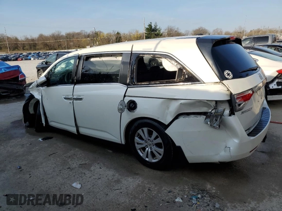 2016 Honda Odyssey EX-L with VIN 5FNRL5H60GB044127, listed as a Copart auction lot 50626715 with Not Provided miles and Non Repairable. Bid and sale history available at carsss.com. Image 2.