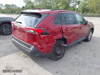 2020 Toyota RAV4 LE with VIN 2T3H1RFVXLC055676, listed as a IAAI auction lot 41740693 with 142,330 mi miles. Bid and sale history available at carsss.com. Image 4.