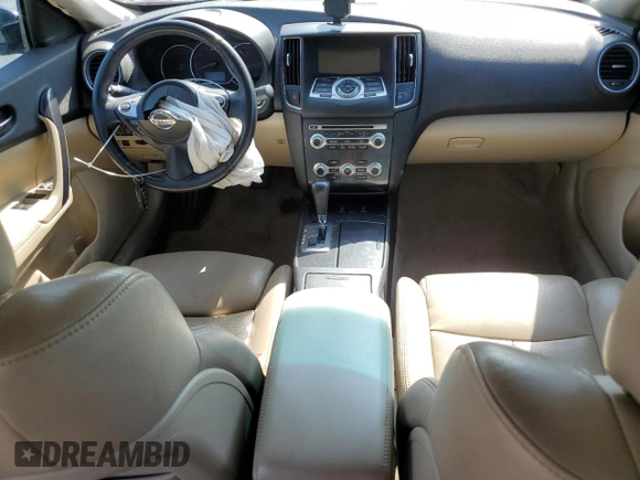 2013 Nissan Maxima SV with VIN 1N4AA5AP3DC826703, listed as a Copart auction lot 57340645 with 152,937 mi miles and Salvage title. Bid and sale history available at DreamBid. Image 8.