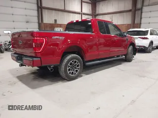 2021 Ford F-150 XL with VIN 1FTFX1E55MFA44207, listed as a IAAI auction lot 42179647 with 67,900 mi miles and . Bid and sale history available at DreamBid. Image 4.