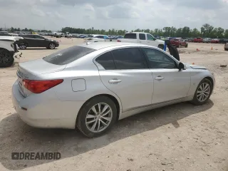 2015 Infiniti Q50 Premium with VIN JN1BV7AP3FM335854, listed as a Copart auction lot 54304345 with 114,416 mi miles and Clean Title. Bid and sale history available at carsss.com. Image 3.