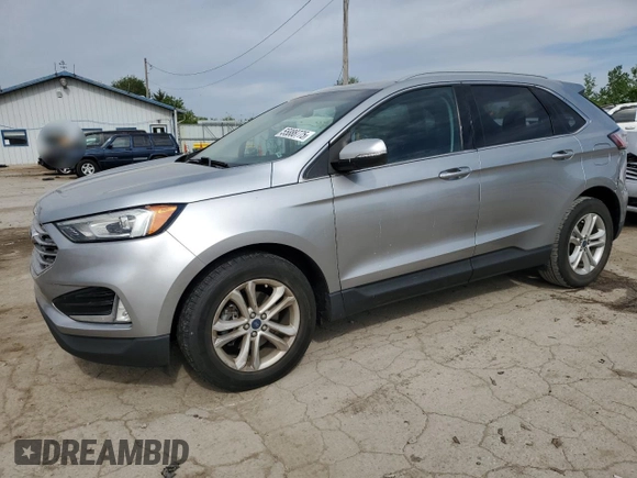 2020 Ford Edge SEL with VIN 2FMPK3J90LBA30735, listed as a Copart auction lot 55888775 with 88,750 mi miles and Salvage title. Bid and sale history available at DreamBid. Image 1.