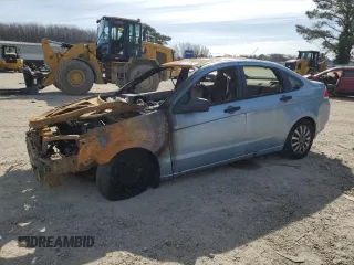 2008 Ford Focus S with VIN 1FAHP34N88W264717, listed as a Copart auction lot 47538965 with 0 mi miles and Salvage Title. Bid and sale history available at carsss.com. Image 1.