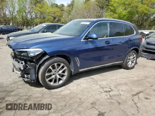 2019 BMW X5 xDrive40i with VIN 5UXCR6C54KLL10598, listed as a Copart auction lot 50875515 with 49,123 mi miles and Salvage Title. Bid and sale history available at carsss.com. Image 1.