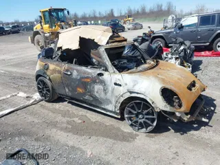 2017 MINI Convertible John Cooper Works with VIN WMWWH9C31H3A78648, listed as a IAAI auction lot 41804606 with 47,961 mi miles. Bid and sale history available at carsss.com. Image 1.