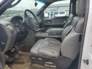 2006 Ford F-150 XLT with VIN 1FTPX145X6NA24050, listed as a Copart auction lot 55394625 with 209,137 mi miles and Salvage title. Bid and sale history available at DreamBid. Image 7.