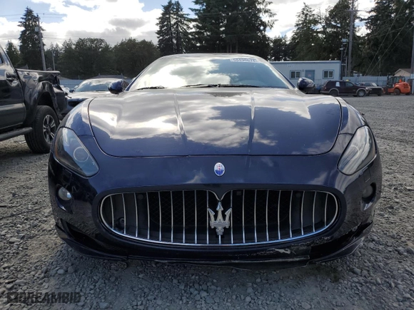 2012 Maserati GranTurismo S with VIN ZAM45KLAXC0063982, listed as a Copart auction lot 58490074 with 25,194 mi miles and Salvage Title. Bid and sale history available at carsss.com. Image 5.