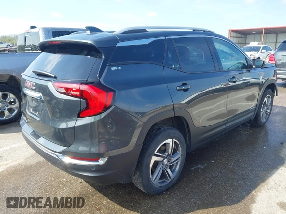 2019 GMC Terrain SLT with VIN 3GKALPEV5KL164461, listed as a IAAI auction lot 41913085 with 108,532 mi miles. Bid and sale history available at carsss.com. Image 4.