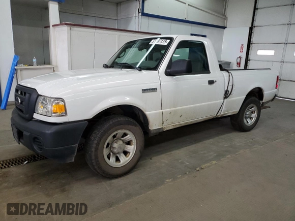 2009 Ford Ranger XL with VIN 1FTYR10D99PA25405, listed as a Copart auction lot 51997415 with 70,553 mi miles and Salvage Title. Bid and sale history available at DreamBid. Image 1.