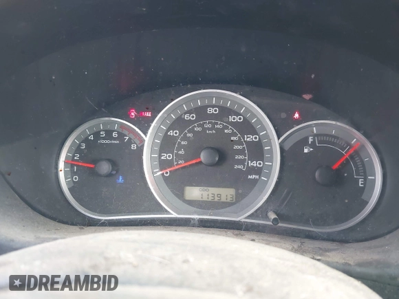 2011 Subaru Impreza Outback Special Sports with VIN JF1GH6D63BG805421, listed as a IAAI auction lot 42316030 with 113,913 mi miles and . Bid and sale history available at DreamBid. Image 7.