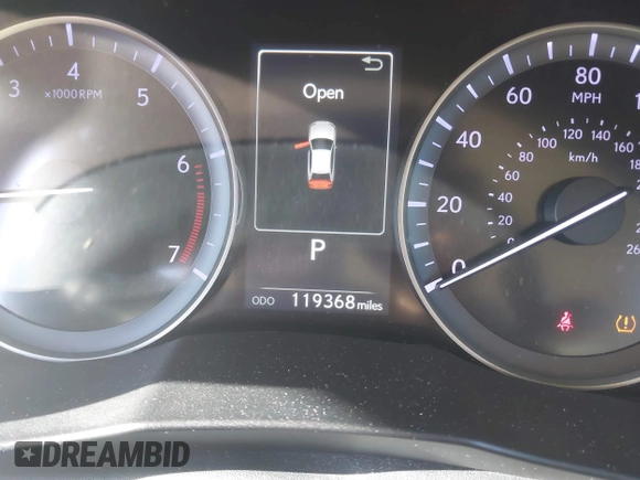 2018 Lexus ES with VIN 58ABK1GG1JU116222, listed as a IAAI auction lot 41748194 with 119,368 mi miles. Bid and sale history available at carsss.com. Image 15.
