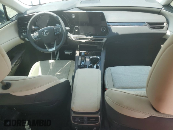 2024 Lexus RX 350 with VIN 2T2BAMBA3RC034483, listed as a Copart auction lot 62541595 with 1,159 mi miles and Non repairable. Bid and sale history available at DreamBid. Image 8.