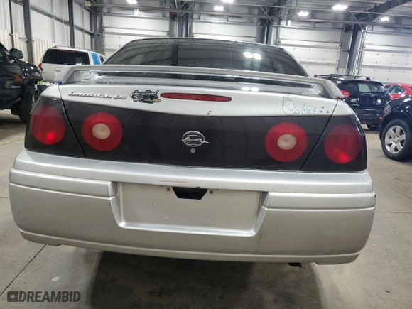 2004 Chevrolet Impala LS with VIN 2G1WH52K949434257, listed as a Copart auction lot 49784685 with 254,767 mi miles and Salvage Title. Bid and sale history available at carsss.com. Image 6.
