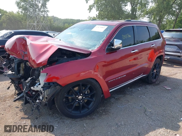 2014 Jeep Grand Cherokee Summit с VIN 1C4RJFJT0EC388918, выставлен на аукционе IAAI как лот 42471803 с пробегом 181 117 миль миль и . История ставок и продаж доступна на DreamBid. Изображение 2.