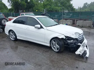 2013 Mercedes-Benz C 300 Sport with VIN WDDGF8AB7DR276047, listed as a IAAI auction lot 42511628 with 113,694 mi miles and . Bid and sale history available at DreamBid. Image 1.