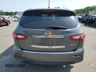 2015 Infiniti QX60 with VIN 5N1AL0MM4FC512128, listed as a Copart auction lot 57683725 with 148,406 mi miles and Salvage title. Bid and sale history available at DreamBid. Image 6.