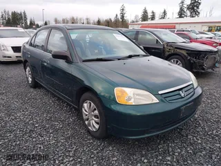 2002 Honda Civic LX with VIN 2HGES16582H529432, listed as a IAAI auction lot 40975964 with 193,331 mi miles. Bid and sale history available at carsss.com. Image 1.
