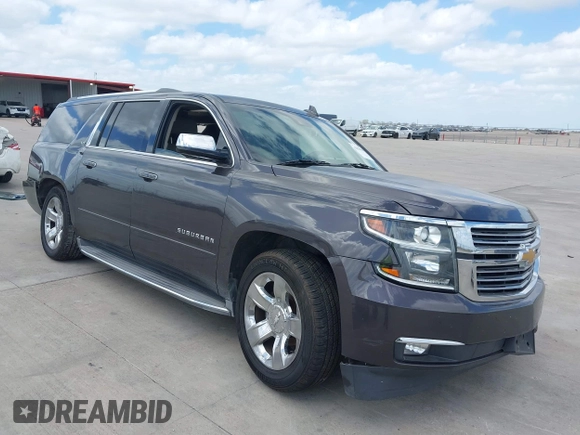 2015 Chevrolet Suburban LTZ with VIN 1GNSCKKC9FR500933, listed as a IAAI auction lot 41830980 with 169,217 mi miles and . Bid and sale history available at DreamBid. Image 1.