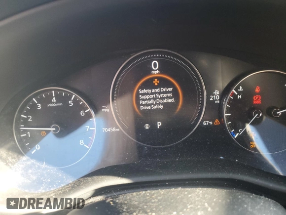 2019 Mazda 3 Premium with VIN 3MZBPAEM8KM102178, listed as a Copart auction lot 82369624 with 70,458 mi miles and Salvage Title. Bid and sale history available at DreamBid. Image 9.