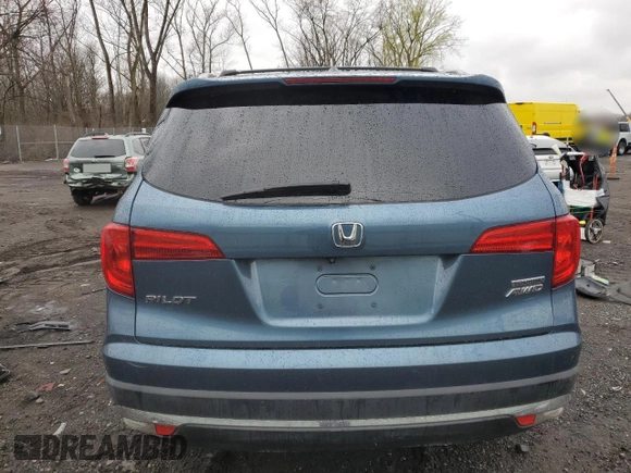 2016 Honda Pilot Touring with VIN 5FNYF6H91GB022219, listed as a Copart auction lot 52796985 with 142,014 mi miles and Salvage Title. Bid and sale history available at carsss.com. Image 6.