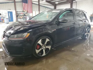 2016 Volkswagen Golf GTI Autobahn w/Performance Pkg with VIN 3VW447AU5GM023701, listed as a Copart auction lot 51243085 with 73,336 mi miles and Salvage Title. Bid and sale history available at carsss.com. Image 1.