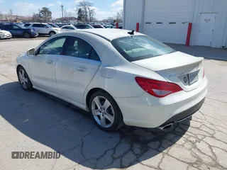 2015 Mercedes-Benz CLA 250 with VIN WDDSJ4EB0FN176541, listed as a IAAI auction lot 41870633 with 105,977 mi miles and . Bid and sale history available at DreamBid. Image 3.