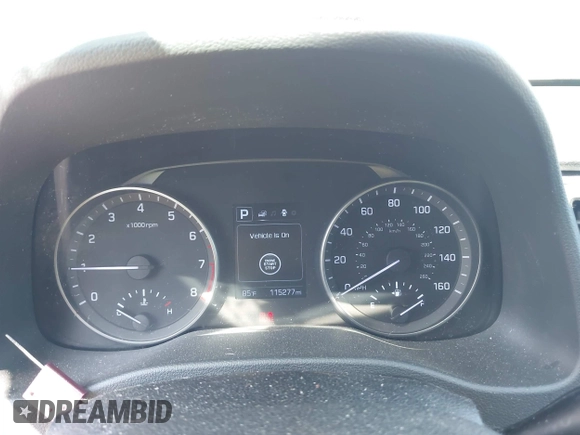 2017 Hyundai Elantra SE with VIN KMHD84LFXHU166009, listed as a IAAI auction lot 42416934 with 115,277 mi miles and . Bid and sale history available at DreamBid. Image 7.