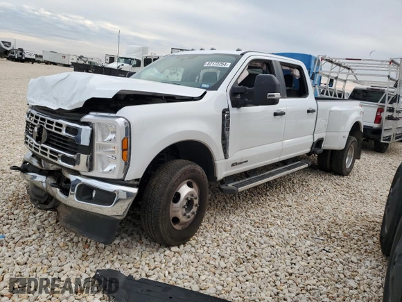 2024 Ford F-350 XL with VIN 1FT8W3DT1REC47177, listed as a Copart auction lot 82172254 with Not Provided miles and Salvage Title. Bid and sale history available at DreamBid. Image 1.
