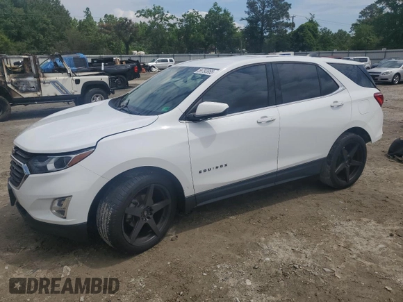 2019 Chevrolet Equinox LT z VIN 2GNAXKEV7K6189652, wystawiony jako Copart lot #56793955 z przebiegiem 162 293 mil mil oraz Szkoda całkowita • Salvage title. Historia ofert i sprzedaży dostępna na DreamBid. Obrazek 1.