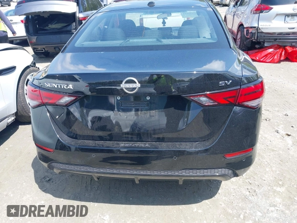 2024 Nissan Sentra SV with VIN 3N1AB8CV0RY379690, listed as a IAAI auction lot 42102042 with 12,099 mi miles and . Bid and sale history available at DreamBid. Image 16.
