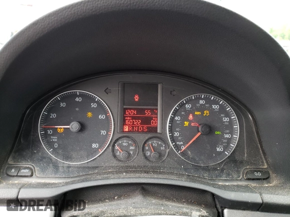 2006 Volkswagen Jetta z VIN 3VWSG81K86M798947, wystawiony jako Copart lot #57257545 z przebiegiem 160 722 mil mil oraz Szkoda całkowita • Salvage title. Historia ofert i sprzedaży dostępna na DreamBid. Obrazek 9.