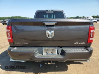 2021 Ram 3500 Limited with VIN 3C63RRRL6MG590105, listed as a Copart auction lot 73717724 with 57,580 mi miles and Salvage Title. Bid and sale history available at carsss.com. Image 6.