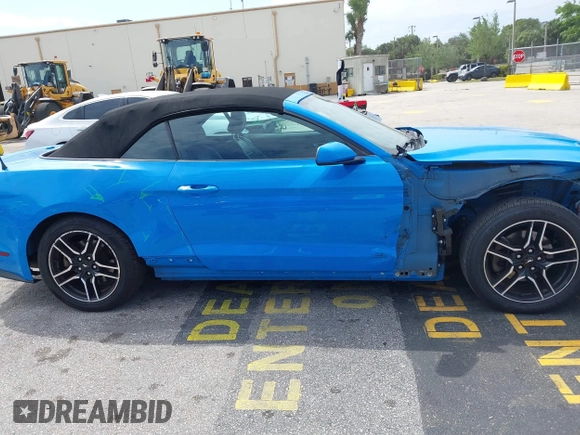2022 Ford Mustang EcoBoost with VIN 1FATP8UH7N5124791, listed as a IAAI auction lot 41810238 with 57,185 mi miles. Bid and sale history available at carsss.com. Image 14.