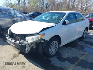 2012 Toyota Camry L with VIN 4T1BF1FK4CU585244, listed as a IAAI auction lot 41888327 with 124,138 mi miles. Bid and sale history available at carsss.com. Image 2.