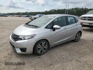 2015 Honda Fit EX-L with VIN 3HGGK5H81FM710337, listed as a Copart auction lot 54482965 with 111,433 mi miles and Salvage Title. Bid and sale history available at DreamBid. Image 1.