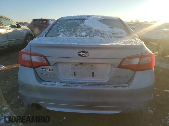 2015 Subaru Legacy 2.5i Limited with VIN 4S3BNBJ61F3071627, listed as a Copart auction lot 88430185 with 57,503 mi miles and Salvage Title. Bid and sale history available at carsss.com. Image 6.