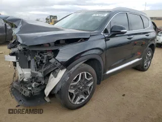 2023 Hyundai Santa Fe Hybrid SEL Premium with VIN 5NMS3DA12PH000154, listed as a Copart auction lot 76742334 with 33,902 mi miles and Salvage Title. Bid and sale history available at carsss.com. Image 1.