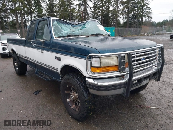 1996 Ford F-250 with VIN 1FTHX26G3TEA37596, listed as a IAAI auction lot 41224366 with 98,068 mi miles and . Bid and sale history available at DreamBid. Image 1.